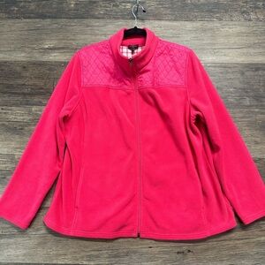 Women's Pink Fleece Jacket